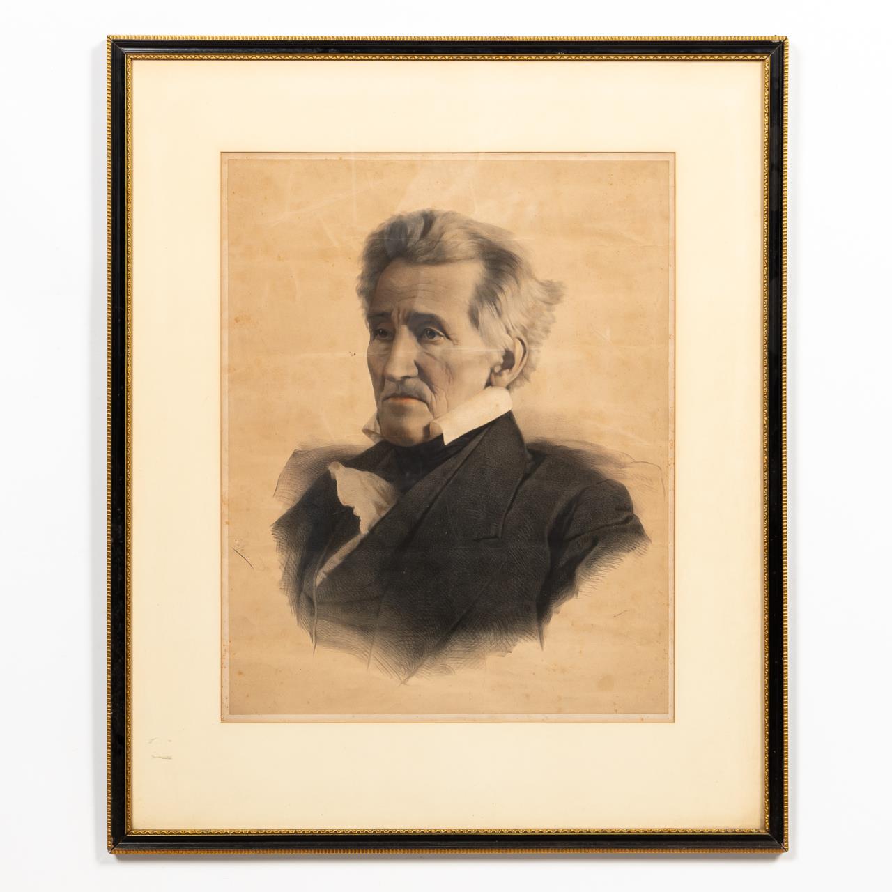 ANDREW JACKSON, LITHOGRAPH BY