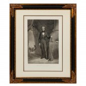 ANDREW JACKSON MEZZOTINT, WILL
