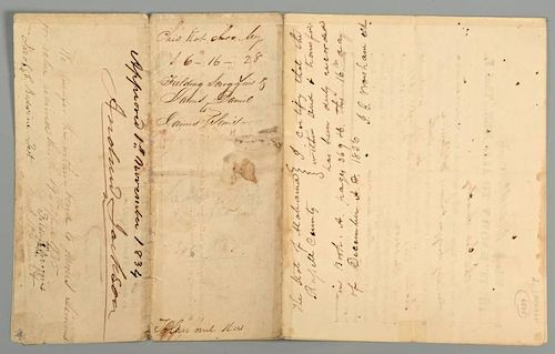ANDREW JACKSON SIGNED CREEK