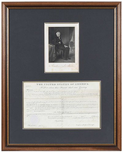 ANDREW JACKSON SIGNED