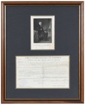 ANDREW JACKSON SIGNED DOCUMENT