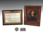 ANDREW JACKSON SIGNED LAND GRA