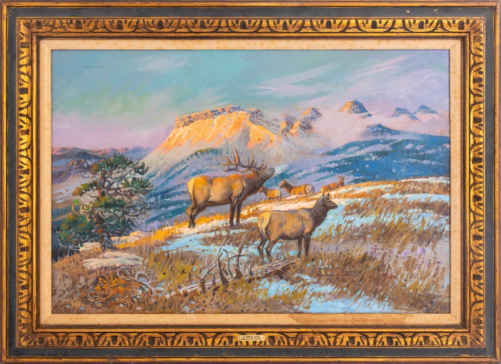 ANDREW JORDAN, MOUNTAIN LANDSCAPE