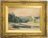 ANDREW M. PENNEY WATERCOLOR ON