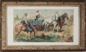 ANDREW T. WHITTEN WATERCOLOR O
