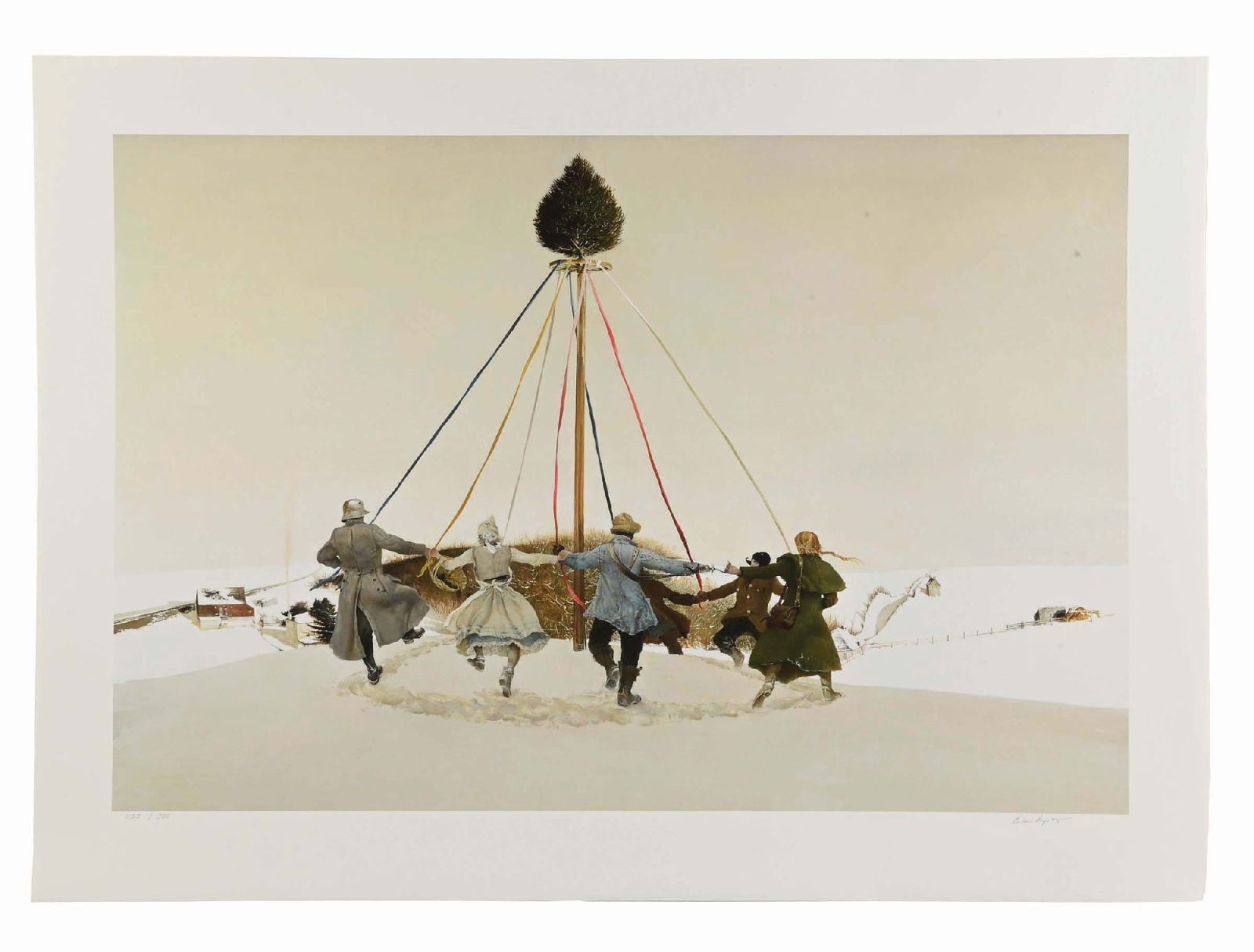 ANDREW WYETH (1917-2009)Snow Hill