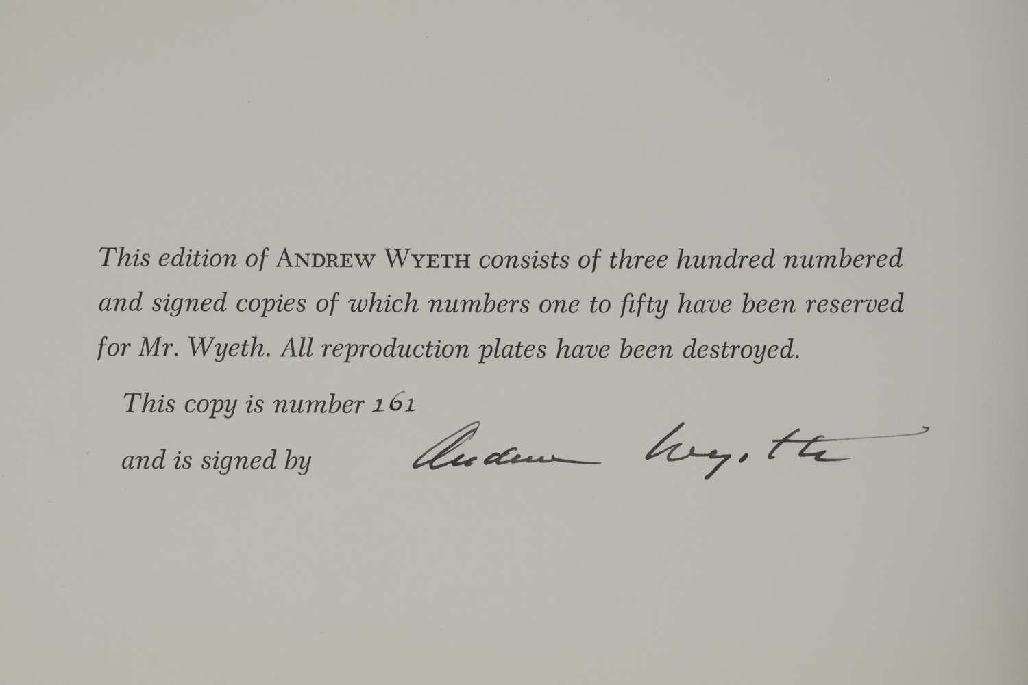 ANDREW WYETH BOOK BY RICHARD
