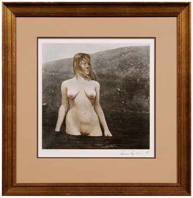 Andrew Wyeth collotype (N.A.,