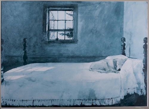 ANDREW WYETH “MASTER BEDROOM”