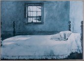 ANDREW WYETH “MASTER BEDROOM”