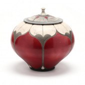 ANDY SMITH (NC), LIDDED RAKU P