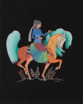 ANDY VAN TSINAJINNIE, UNTITLED