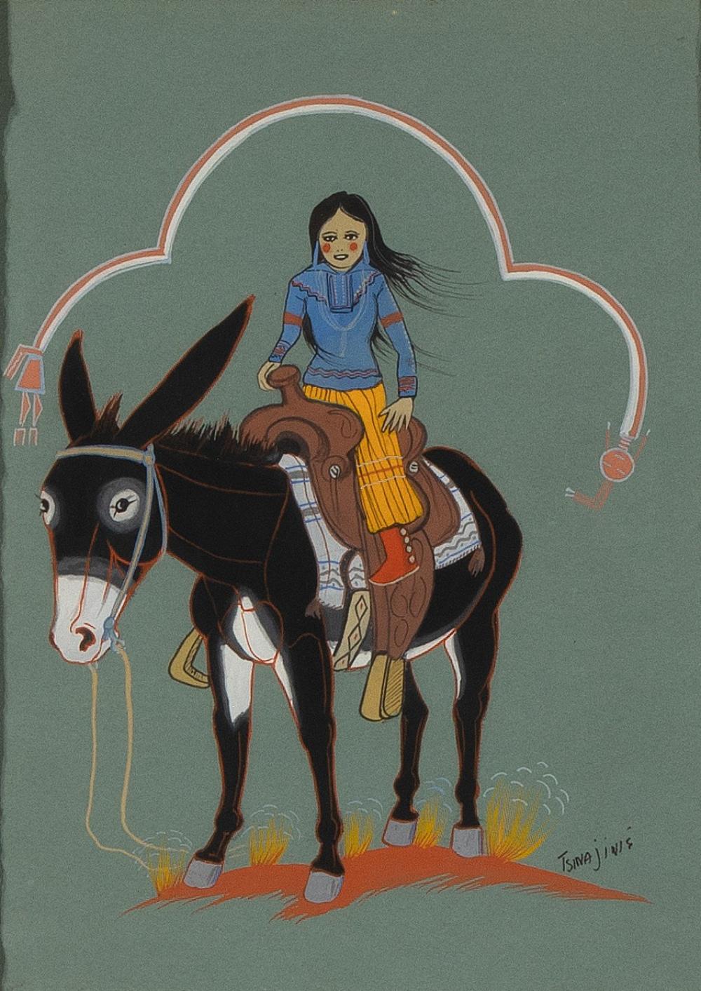 ANDY VAN TSINAJINNIE, UNTITLED