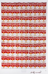 ANDY WARHOL, 100 CANS 1962; HA