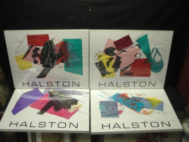 Andy Warhol. 4 Fashion Prints