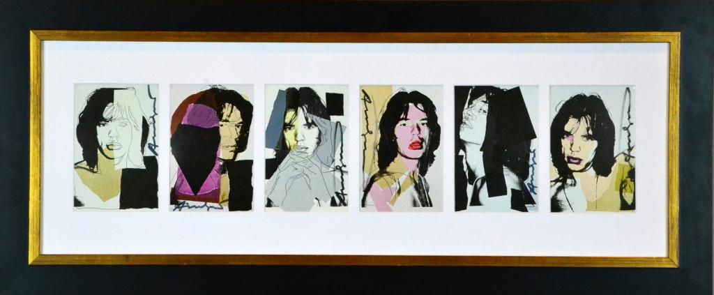 Andy Warhol 6 Piece Lithographic