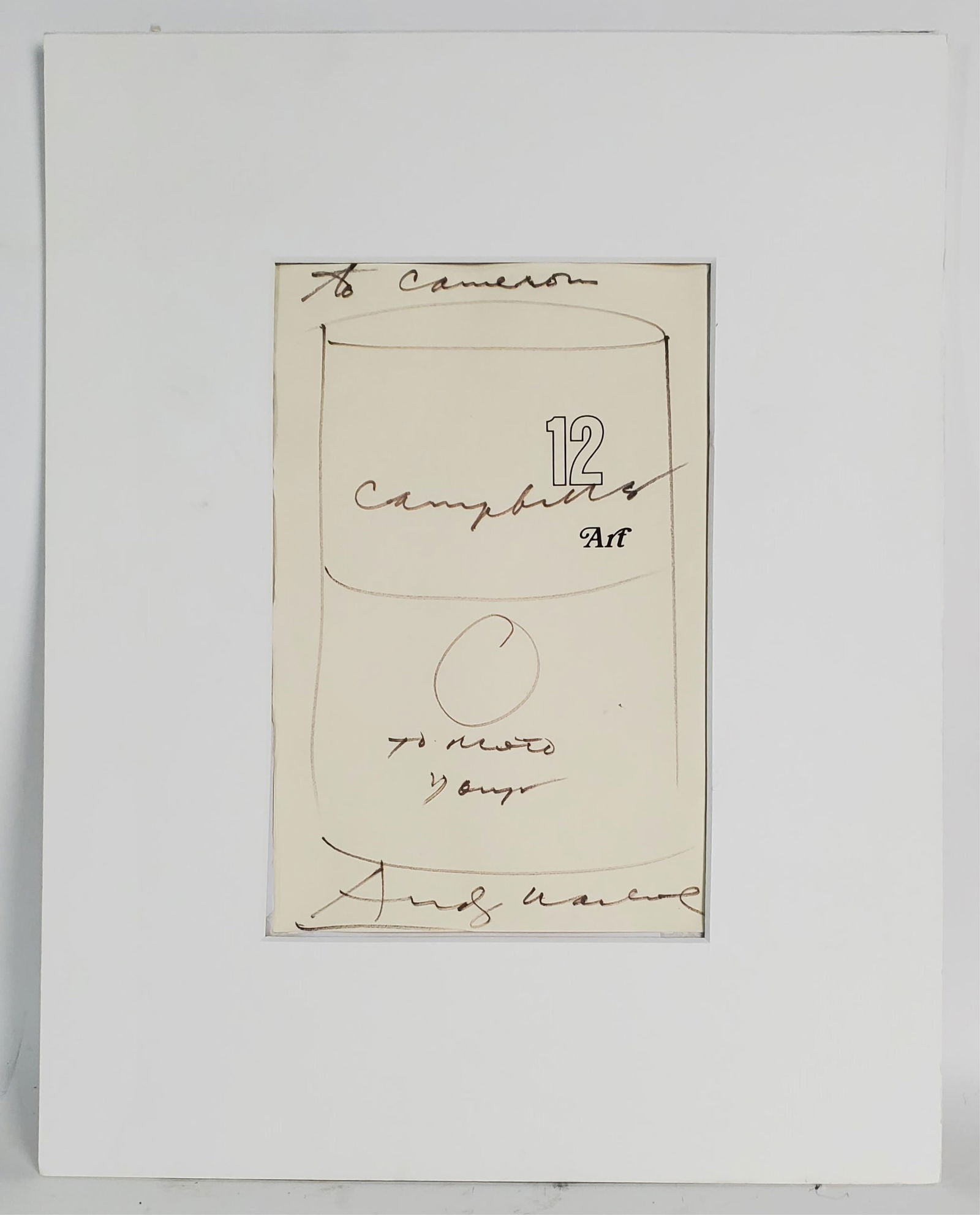 ANDY WARHOL (AMERICAN, 1928-1987) A