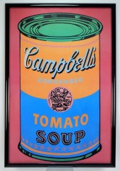 ANDY WARHOL CAMPBELLS TOMATO S