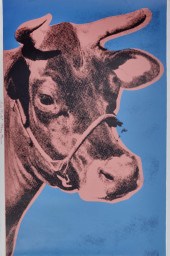 ANDY WARHOL, COW, 1971, SCREEN