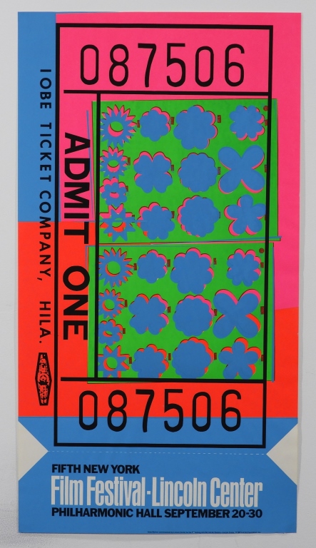 ANDY WARHOL FILM FESTIVAL SCREEN
