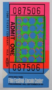 ANDY WARHOL FILM FESTIVAL SCRE