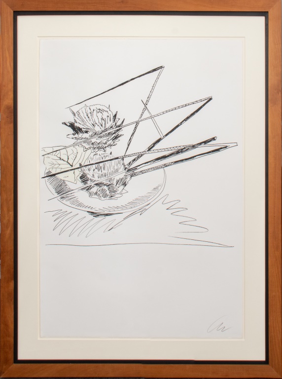 ANDY WARHOL "FLOWERS (HAND