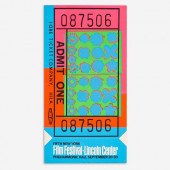 ANDY WARHOL "LINCOLN CENTER TI