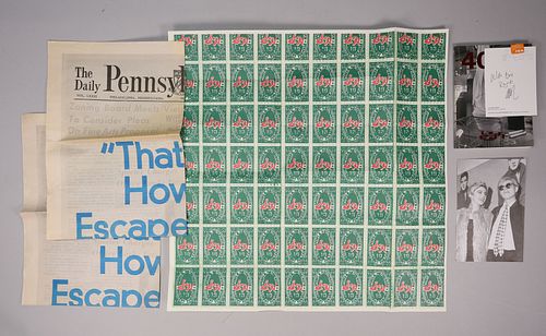 ANDY WARHOL LITHOGRAPH S&H GREEN