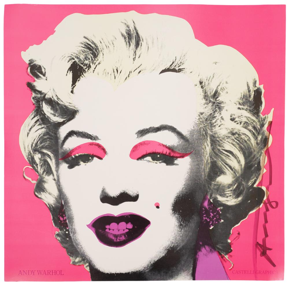 ANDY WARHOL 'MARILYN INVITATION'