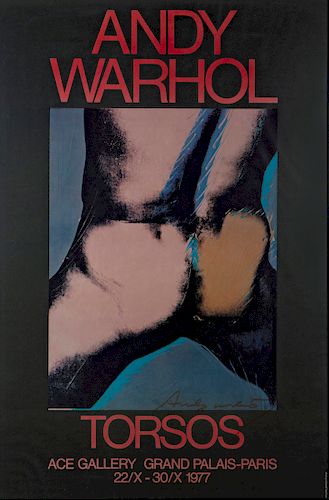 ANDY WARHOL, OFFSET LITHO,