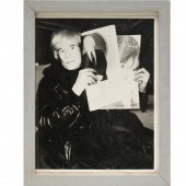 ANDY WARHOL PHOTOGRAPH, ESTATE
