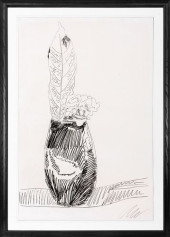 ANDY WARHOL &QUOT;FLOWERS (BLA