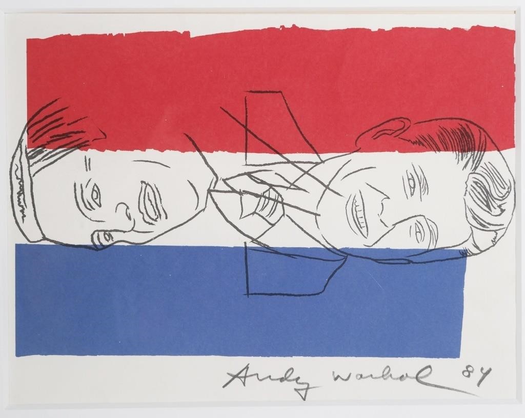 ANDY WARHOL, REAGAN INVITATION