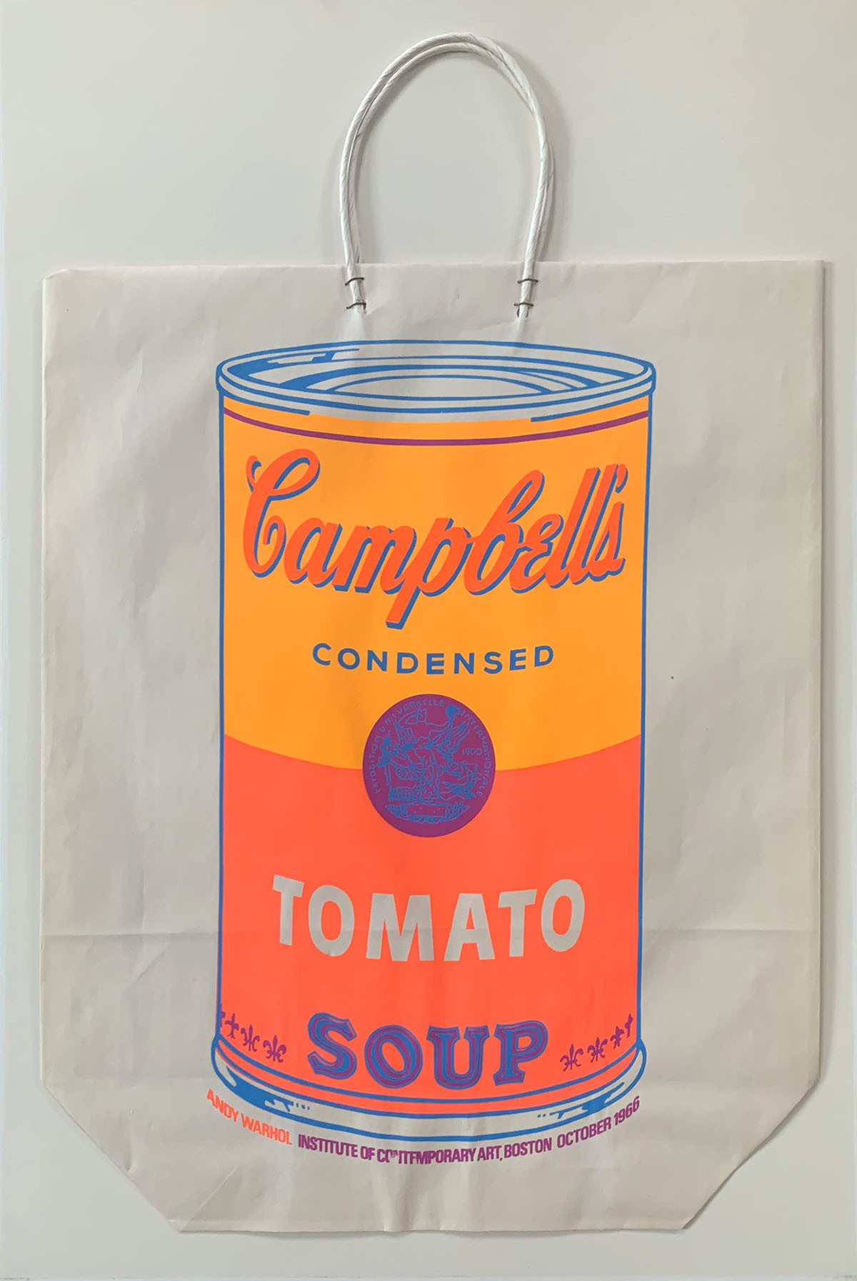 ANDY WARHOL SHOPPING BAG:
