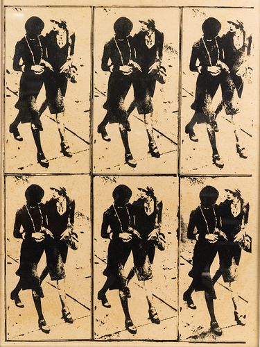 ANDY WARHOL STYLE REPEATING
