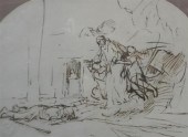ANGEL APPEARING, PRINT WITH BL