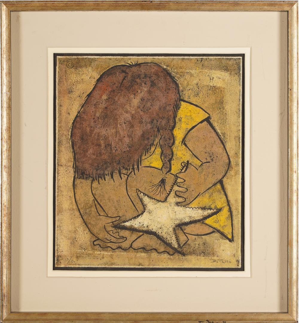 ANGEL BOTELLO (1913 - 1986): GIRL