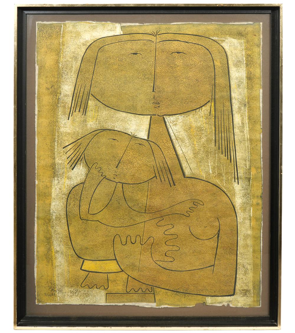 ANGEL BOTELLO 'MOTHER AND CHILD'