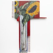 ANGEL DIAZ, OIL ON SCULPTURAL