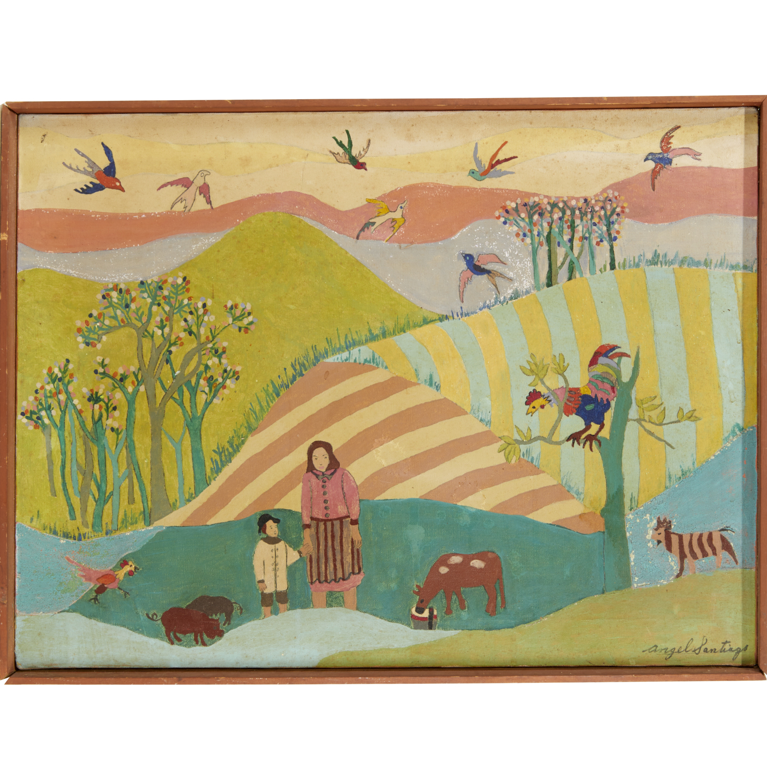 ANGEL SANTIAGO, OUTSIDER ART