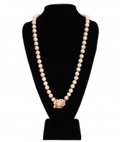 ANGEL SKIN CORAL, DIAMOND & 14