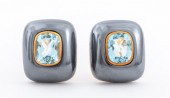 ANGELA CUMMINGS 18K / 925 AQUA
