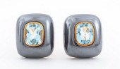 ANGELA CUMMINGS 18K / 925 AQUA
