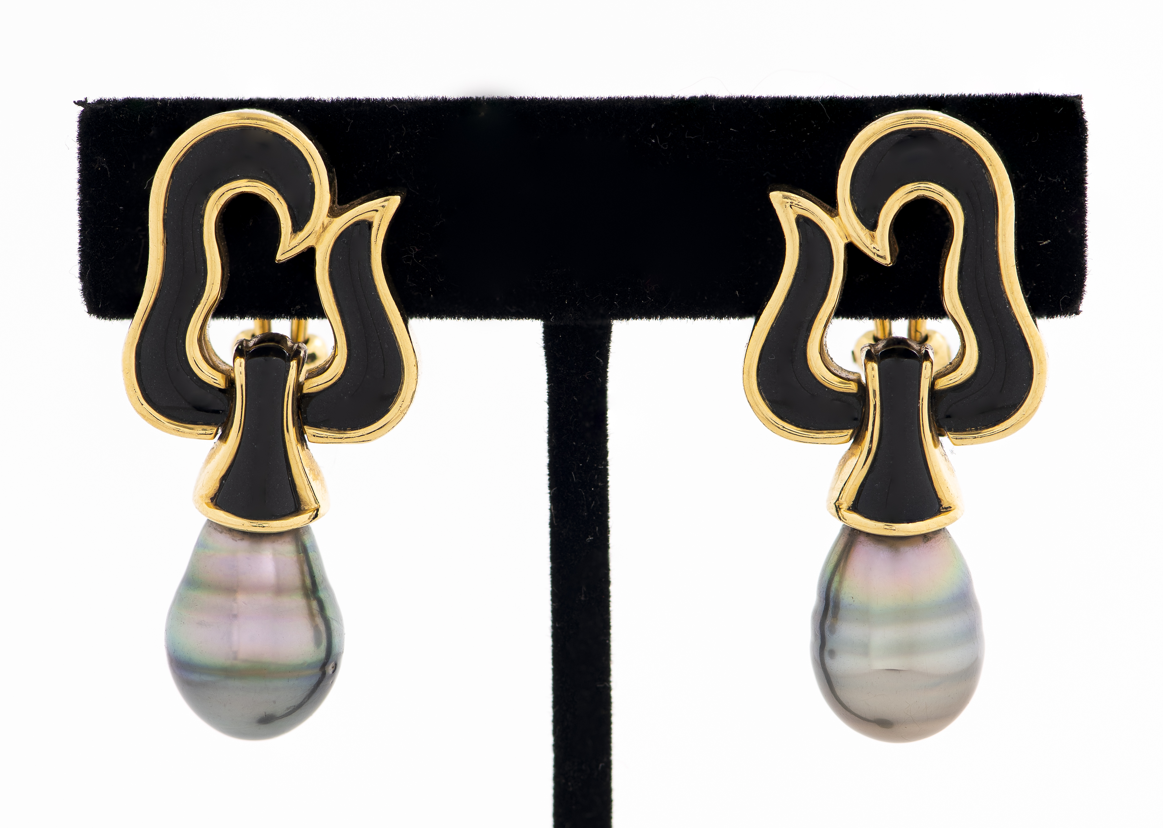 ANGELA CUMMINGS 18K BLACK SOUTH SEA