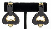 ANGELA CUMMINGS 18K GOLD ONYX