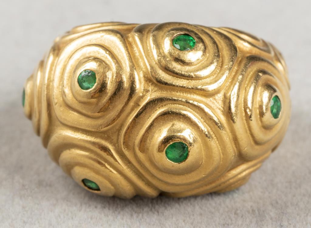 ANGELA CUMMINGS 18K YELLOW GOLD