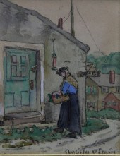 ANGELA O’LEARY WATERCOLOR ON P