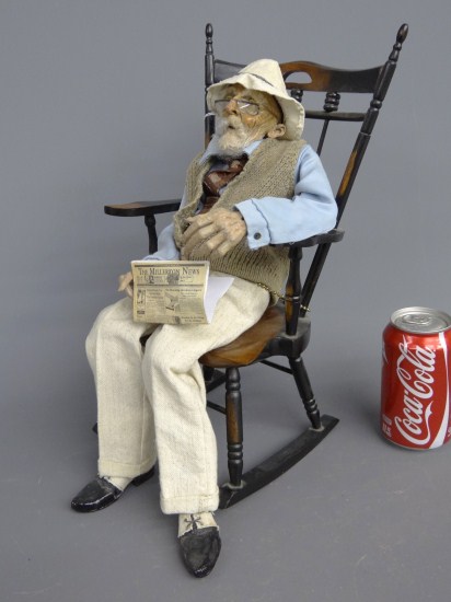 Angela Talbot sculpture ''Old Man