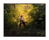 ANGELA WEST 'DAD W/MACHETE' C-