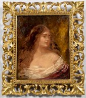 ANGELO ASTI, OIL ON CANVAS POR